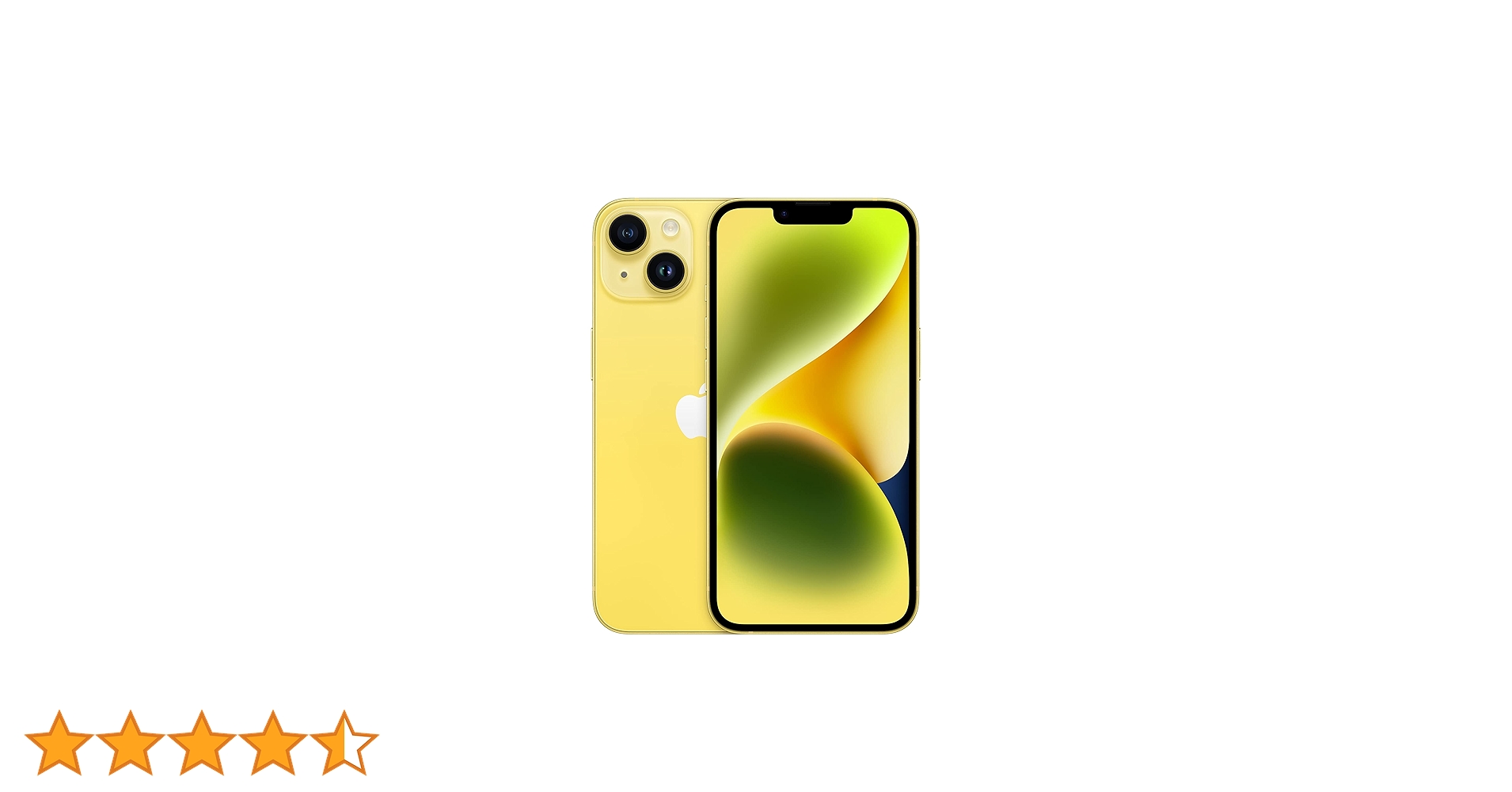 Apple iPhone 14 128GB - Yellow - (Renewed) : Amazon.com.au